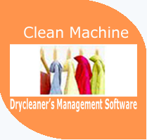Clean Machine complete dry cleaner's management software