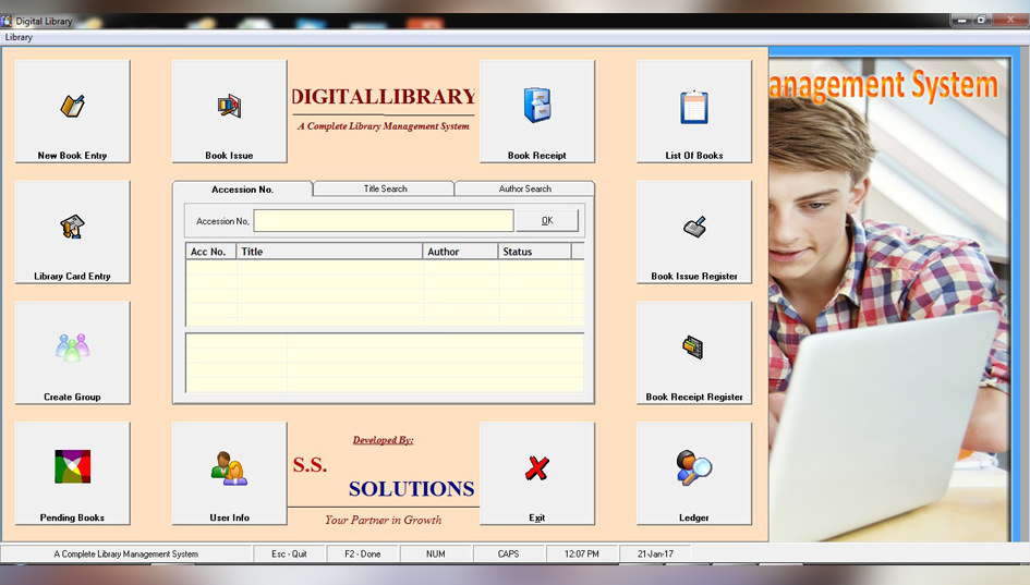 Digital Library portfolio